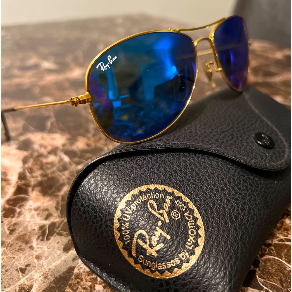 Cockpit Pilot Gunmetal Aviator Sunglasses